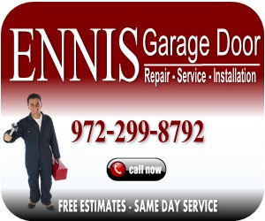Ennis TX Garage Door Service Repair Installation