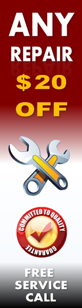 $20 OFF any garage door repair work in Ennis
