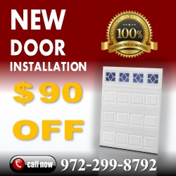 $90 off new garage door installation